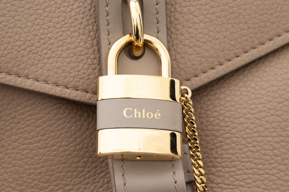 Chloe Beige Aby Day Handbag