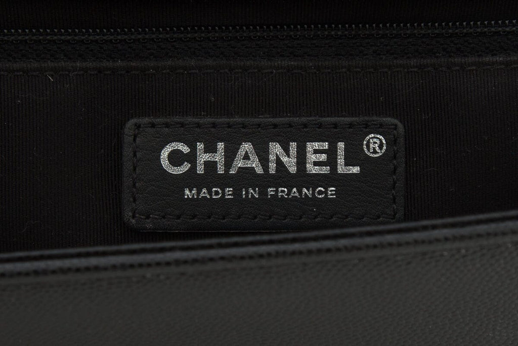 Chanel Black Black 2020 Medium Boy Bag