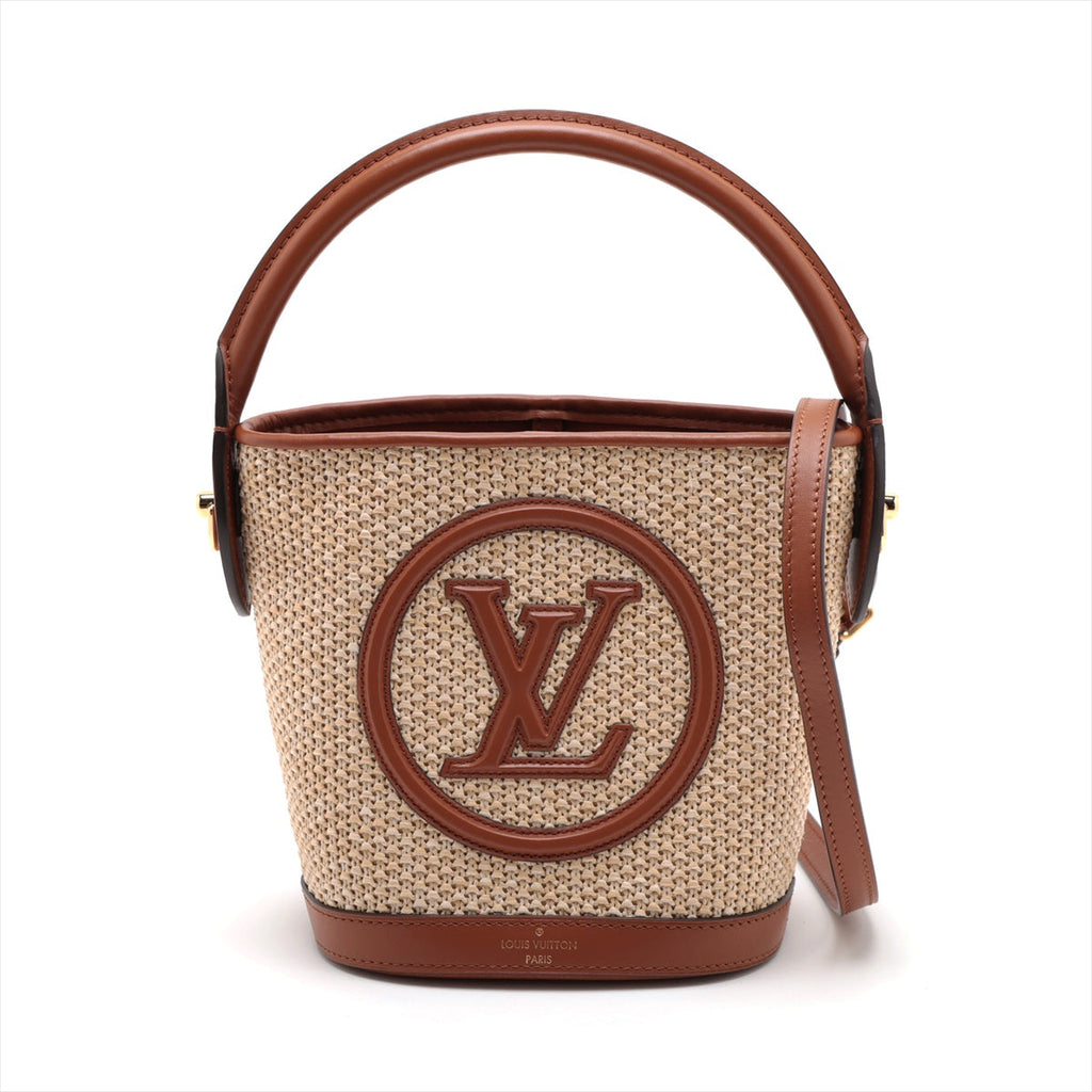 Louis Vuitton LV Logo Puti Bucket M59962