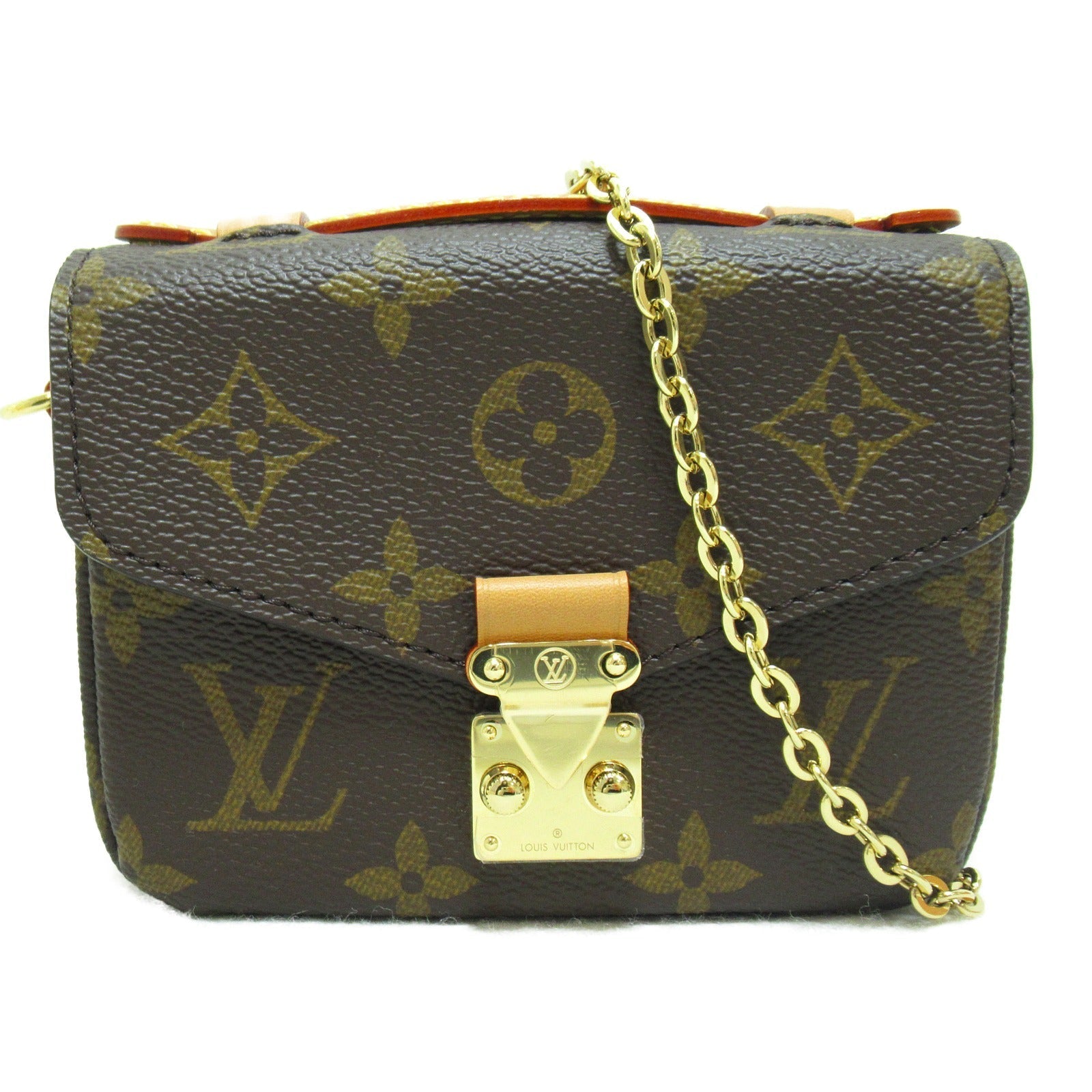 Louis Vuitton Louis Vuitton Micro_Metis Shoulder Bag PVC Coated Canvas Monogram  Brown M81267