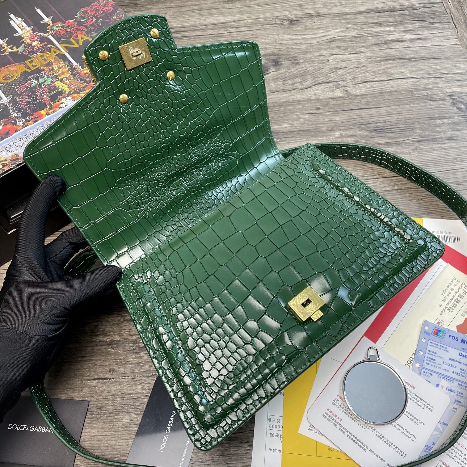 GLAMI Print GLAMI Girls BagÃ‚Â Green For Women 10.6in/27cm GLAMI
