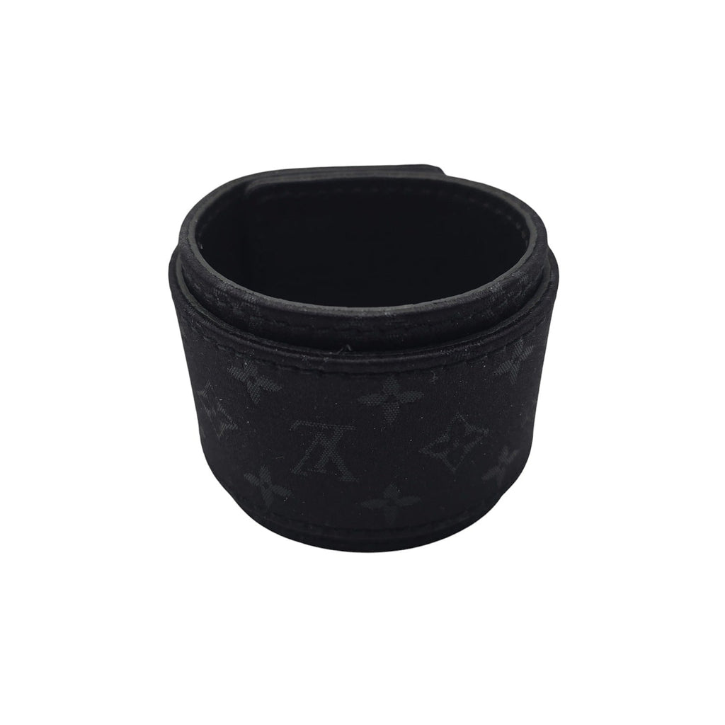 Louis Vuitton Satin Monogram Serrure Cuff Bracelet