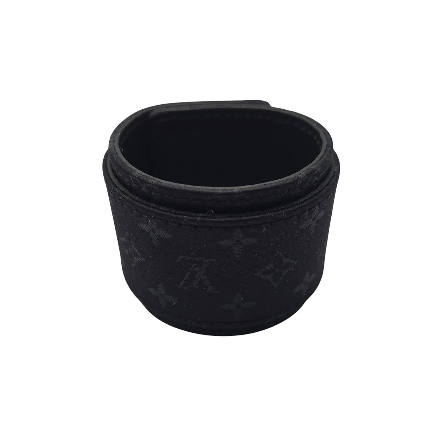 Louis Vuitton Satin Monogram Serrure Cuff Bracelet