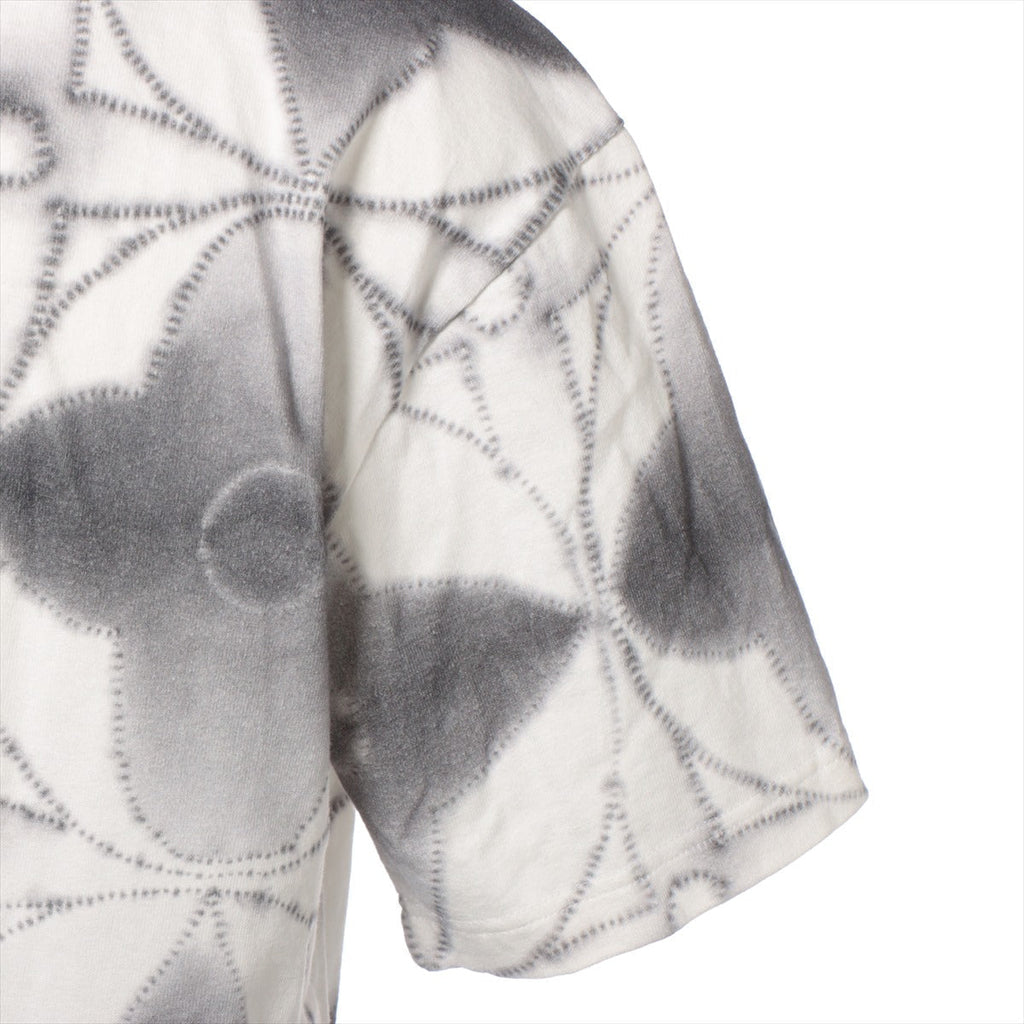 Louis Vuitton 23SS Cotton  L Mens Grey X White Monogram Flower Tidey RM231