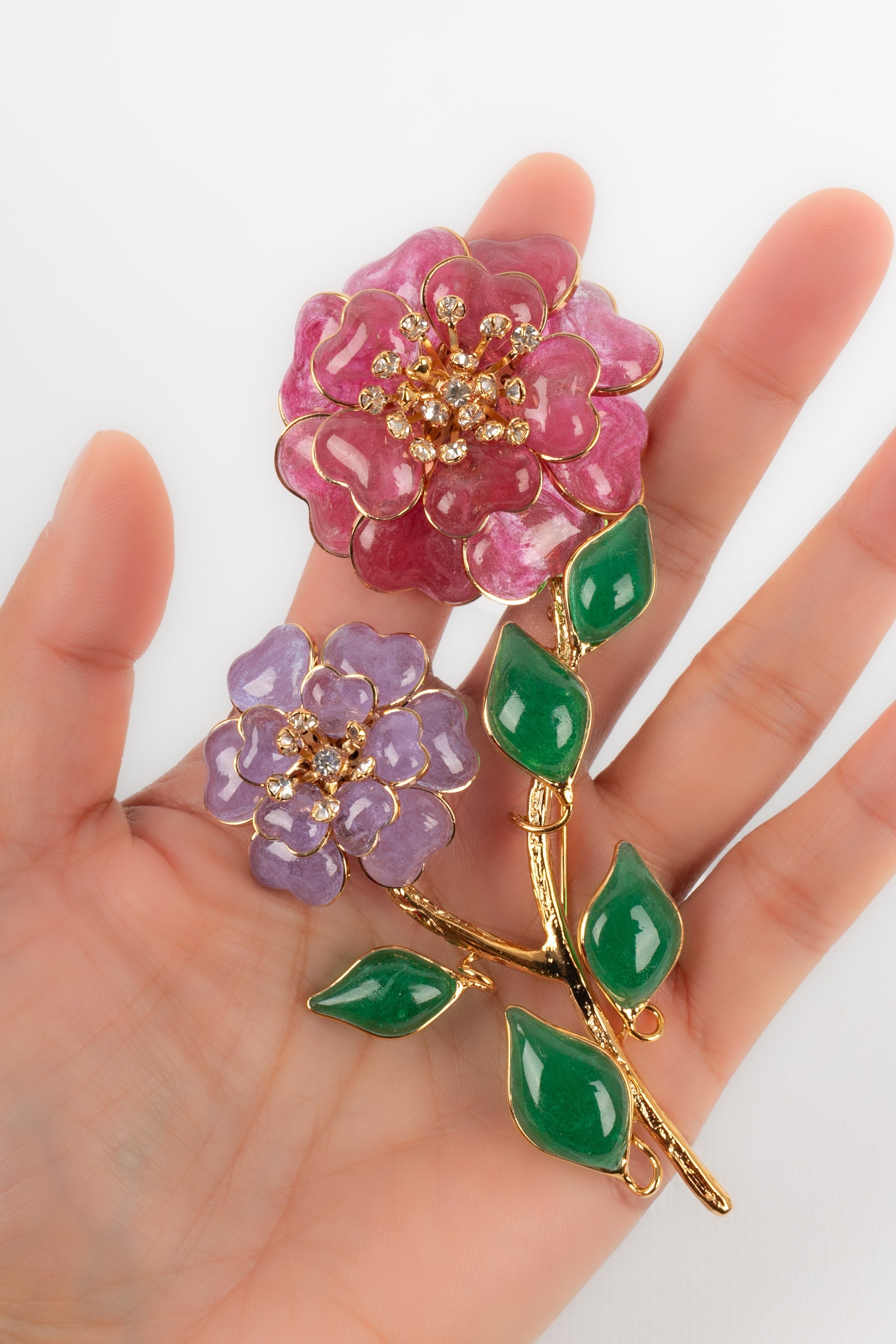 Broche fleur Augustine