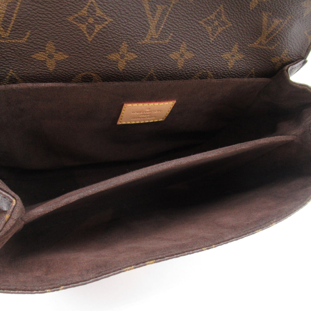 Louis Vuitton Poschet Metis MM 2w Shoulder Bag 2way Shoulder Bag PVC Coated Canvas Monogram  Brown M44875