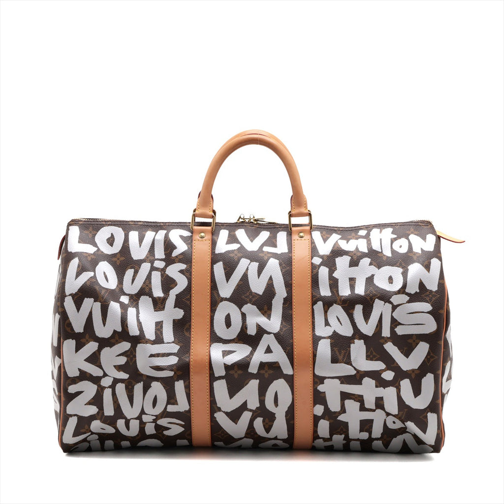 Louis Vuitton Monogram Graffiti Keepall 50 M92197
