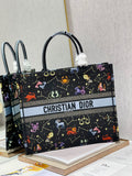 GLAMI Large Book Tote Black, For Women, WomenÃ¢â‚¬â„¢s Handbags 16.5in/42cm CD