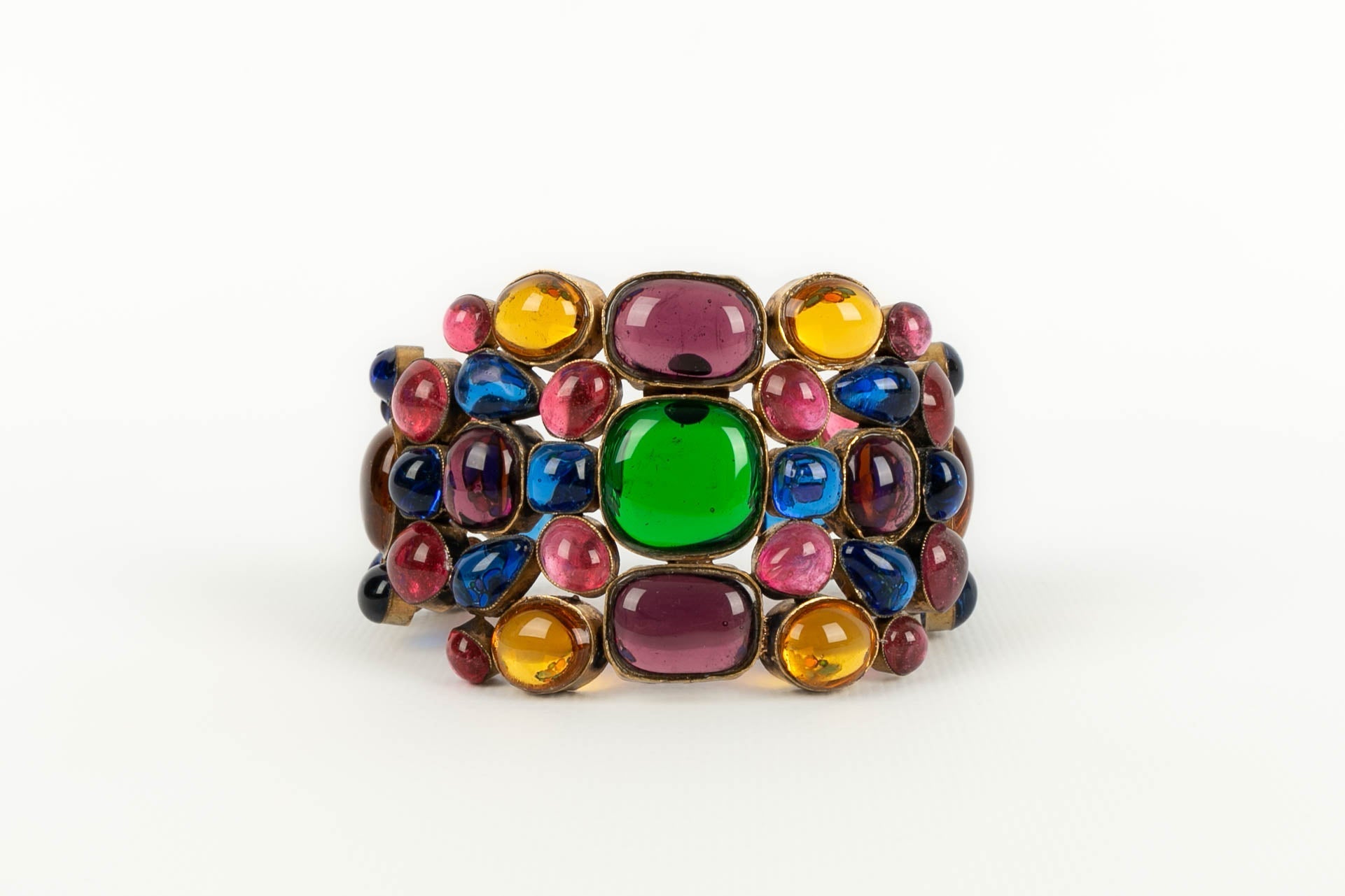 Bracelet en pÃƒÆ’Ã‚Â¢te de verre Chanel