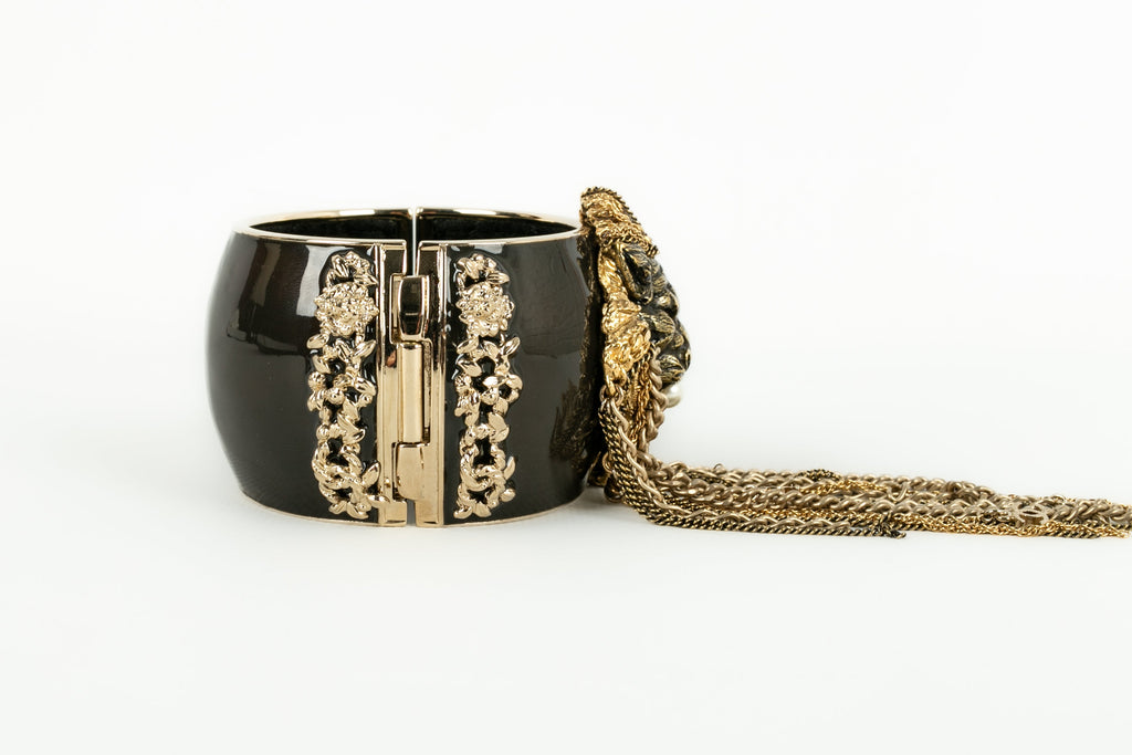 Bracelet "tÃƒÆ’Ã‚Âªte de lion" Chanel 2011