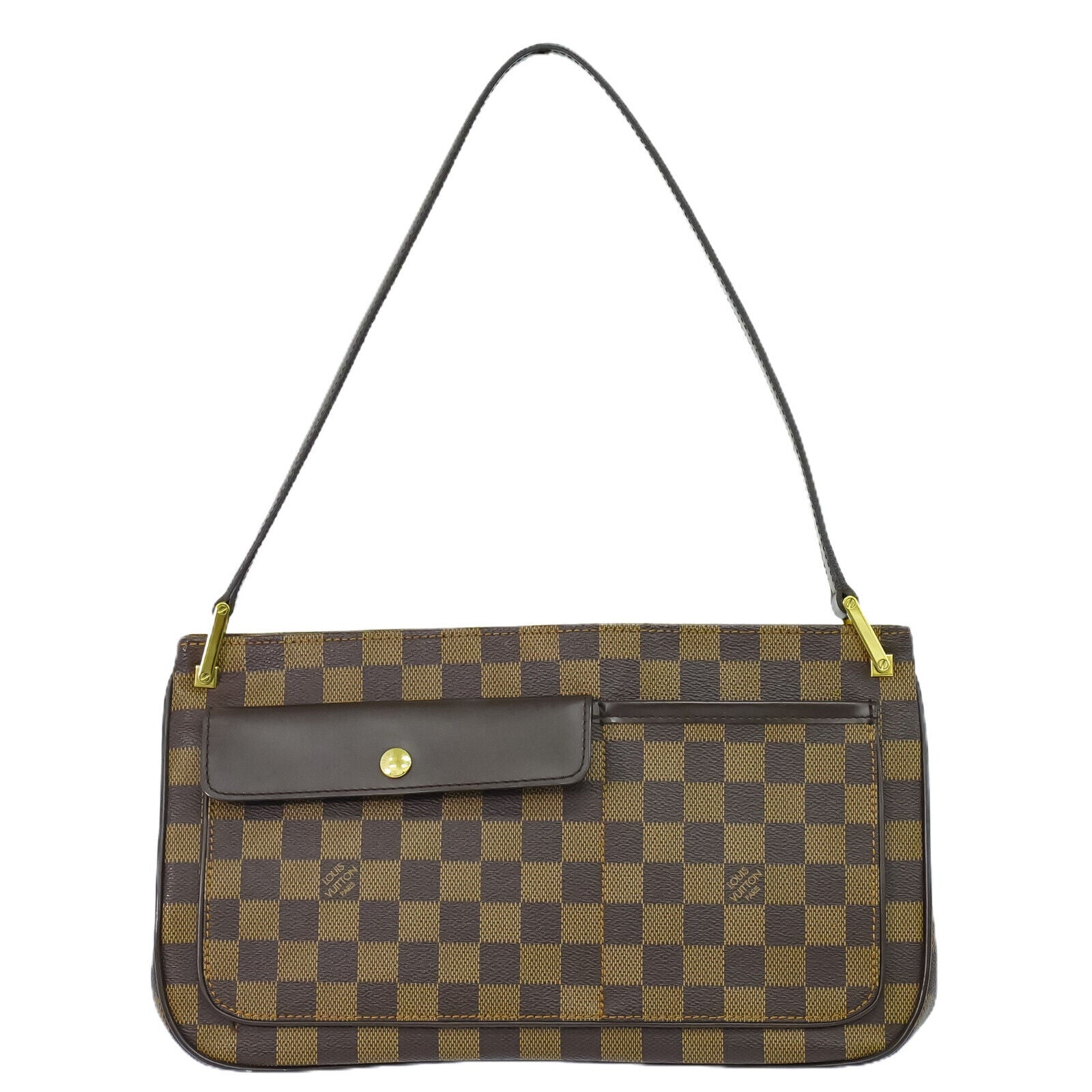 Louis Vuitton Aubagne  Leather Shoulder Bag