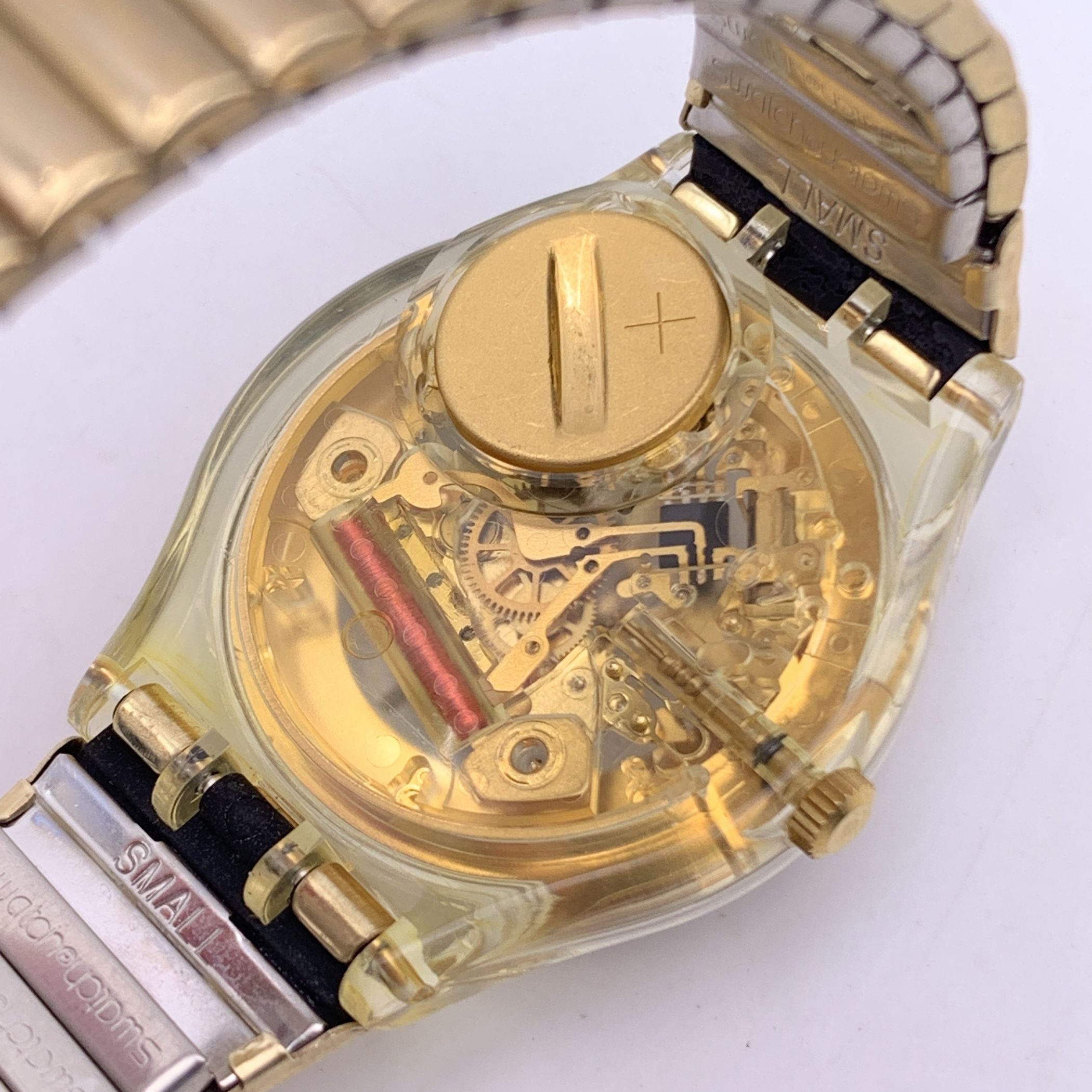 Swatch Special 1990 Hollywood Dream Gz116 Wrist Watch With Box