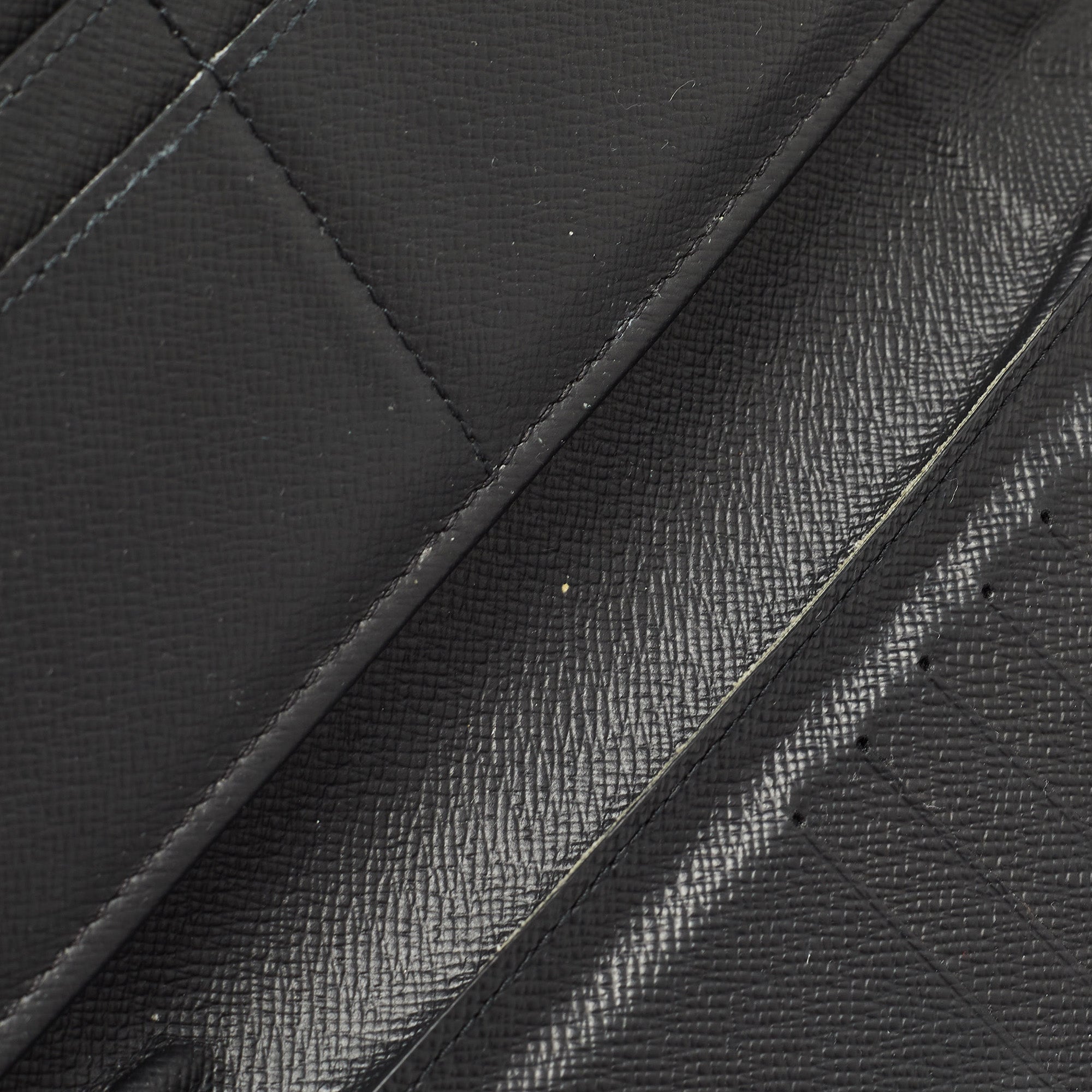 Louis Vuitton Damier Graphite Canvas Zippy Vertical Wallet..