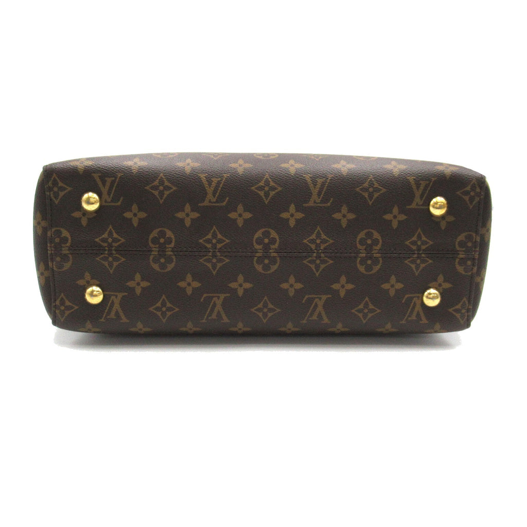 Louis Vuitton Louis Vuitton  2w Shoulder Bag PVC Coated Canvas Leather Monogram  Brown / Red M41738