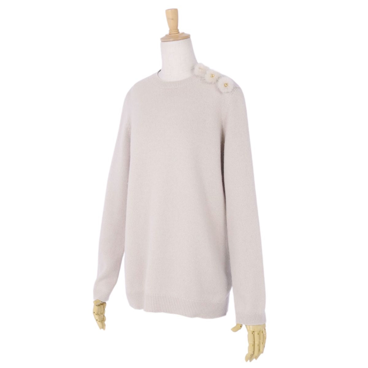 Louis Vuitton Long Sleeve Long Sleeve Long Sleeve  Tops  M Beige  Nitted