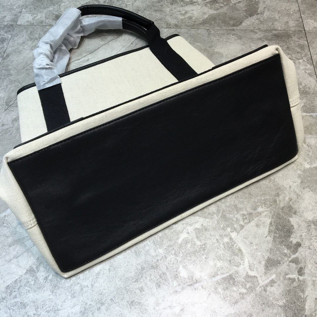 Balen Navy MeGLAMIum Cabas Tote Bag In Black, For Women,  Bags 14.1in/36cm 5812922HH3N9260