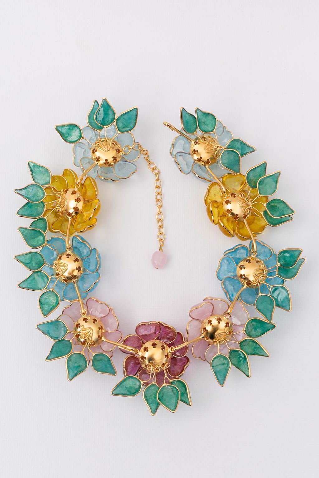 Collier fleurs Augustine