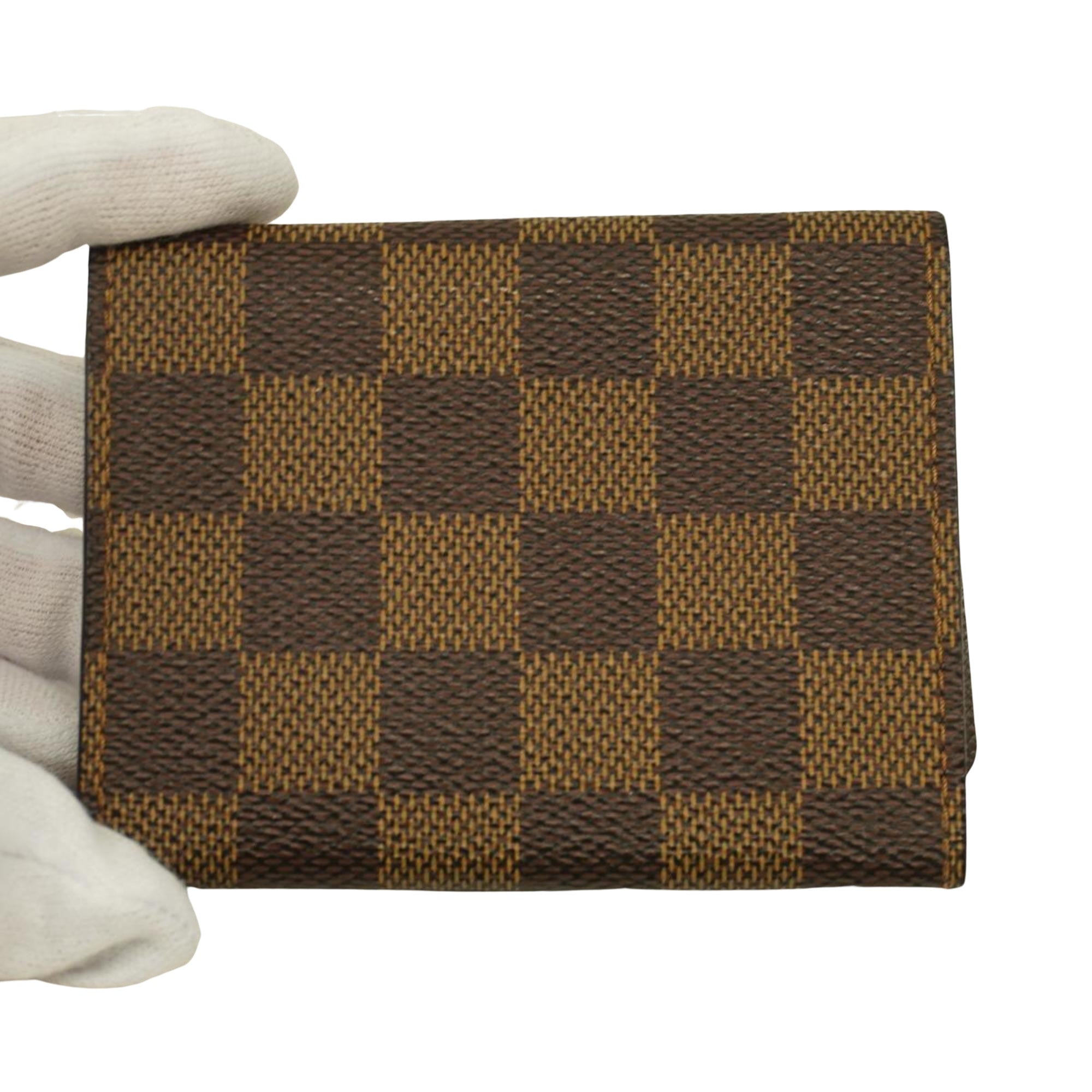 Louis Vuitton Enveloppe Carte De Visite  Canvas Wallet  ()