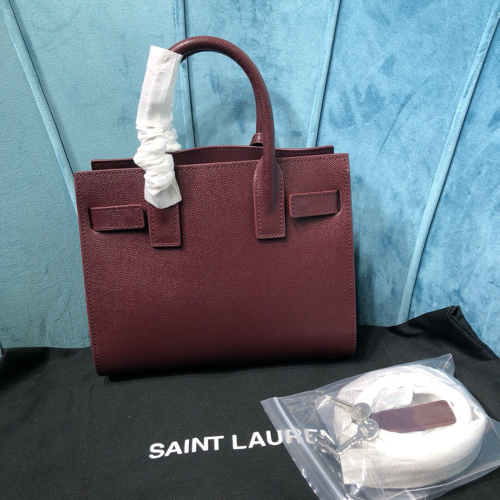 GLAMI Sac De Jour Nano Burgundy For Women 8.6in/22cm YSL