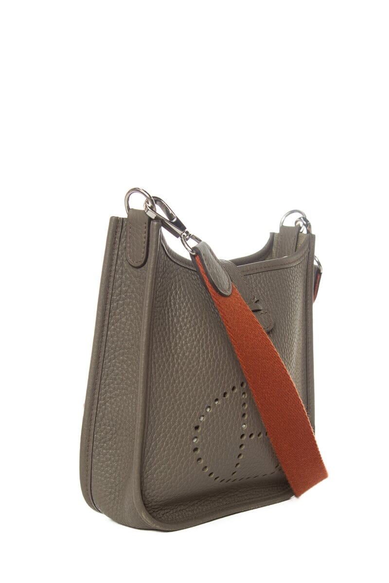 HermÃƒÆ’Ã‚Â¨s Evelyn Clemence TPM Gris Meyer Handbag