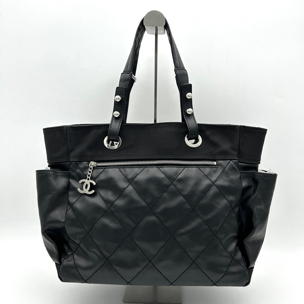 Chanel Large Paris-Biarritz Tote - Black Totes, Handbags LA5354