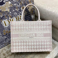 GLAMI MeGLAMIum Book Tote Pastel Houndstooth Embroidery, Pastel, For Women WomenÃ¢â‚¬â„¢s Handbags, Shoulder Bags, 36cm CD