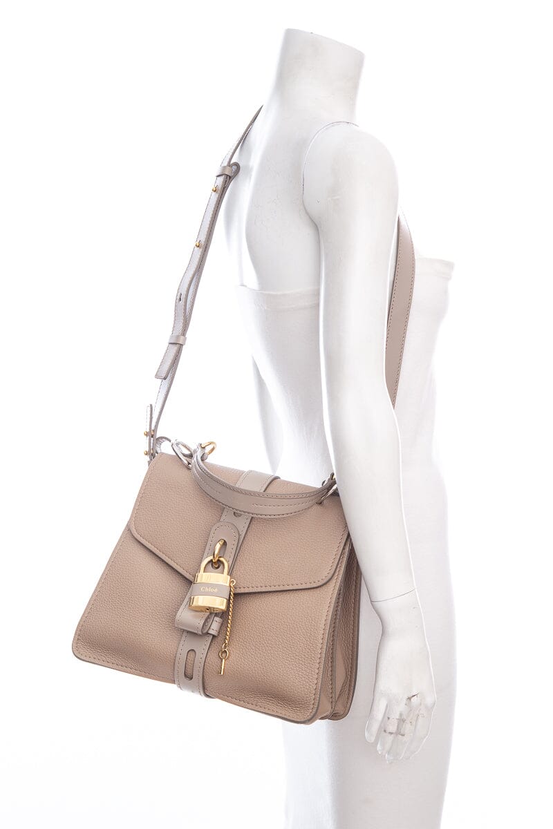 Chloe Beige Aby Day Handbag