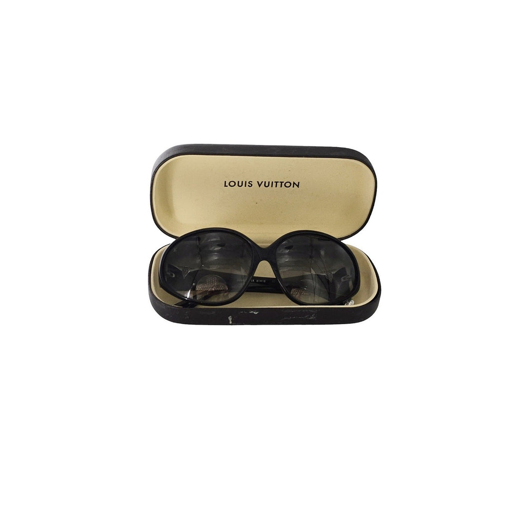 Louis Vuitton Iris PM Rhinestone Oval Sunglasses Z0265W