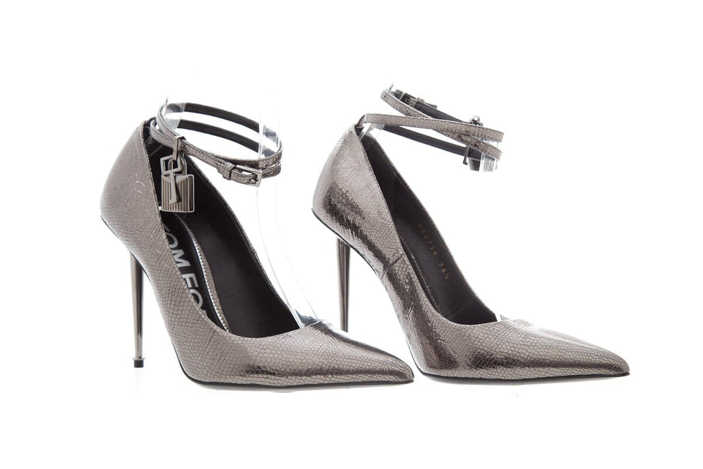 Tom Ford Silver Heels SZ 36.5