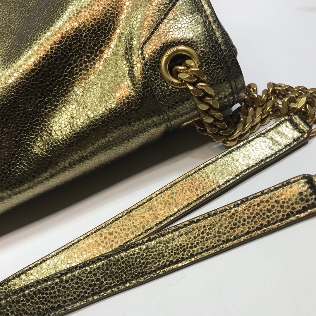 GLAMI Niki MeGLAMIum Chain Bag Yellow Copper For Women 11in/28cm YSL