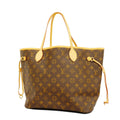 Louis Vuitton Neverfull Mm  Canvas Tote Bag ()
