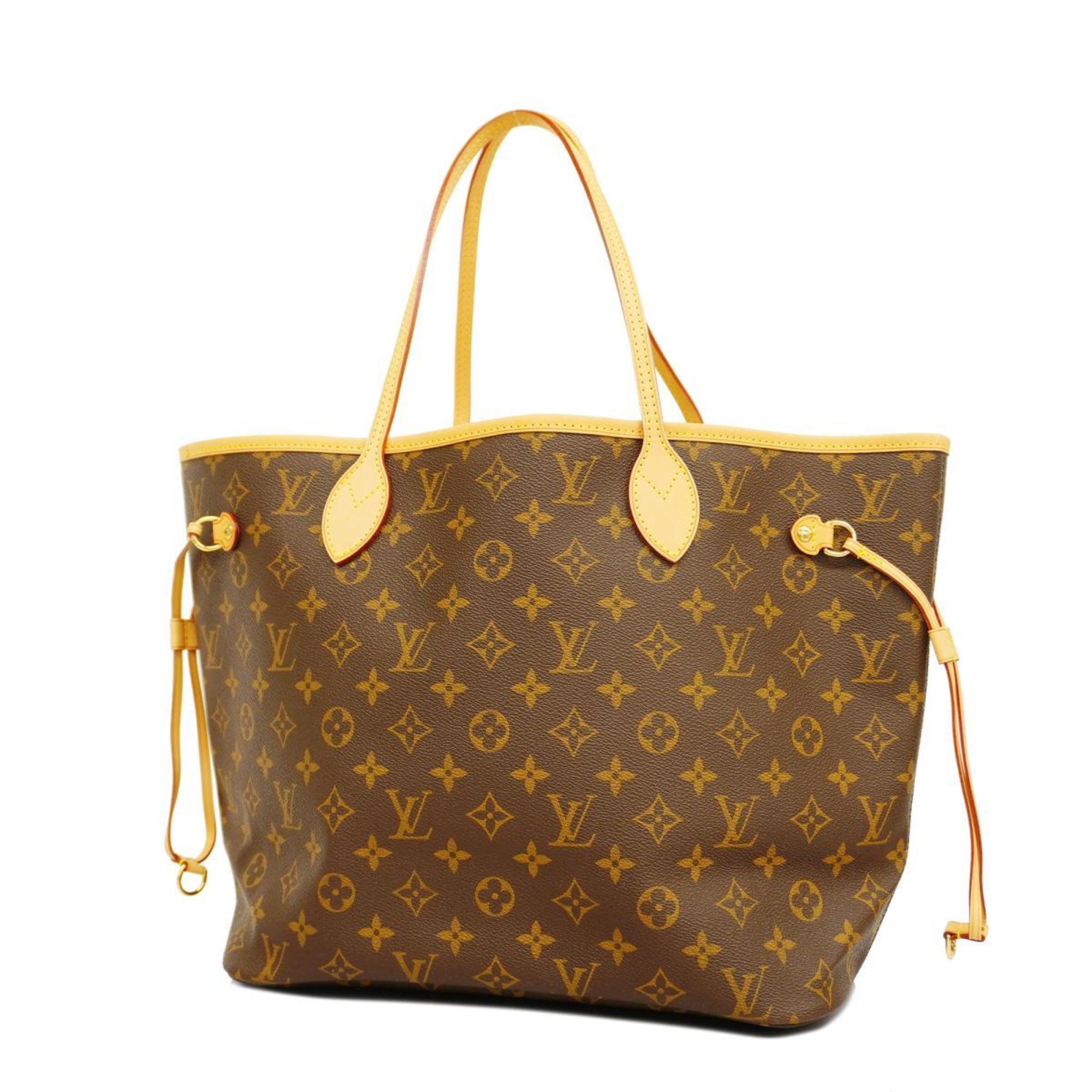 Louis Vuitton Neverfull Mm  Canvas Tote Bag ()