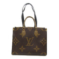 Louis Vuitton Louis Vuitton On The Go MM Tote Bag PVC Coated Canvas Monogram Giant  Brown M45321