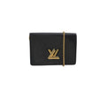 Louis Vuitton Black Epi Twist Wallet on Chain