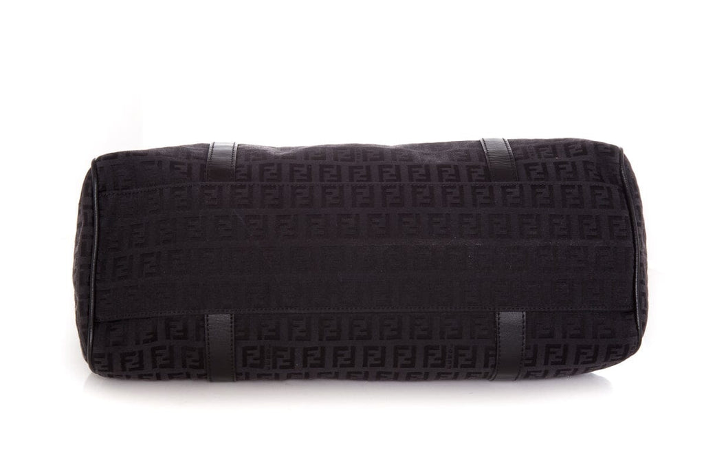 Fendi Black Zucca Handbag
