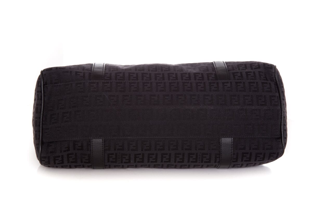Fendi Black Zucca Handbag