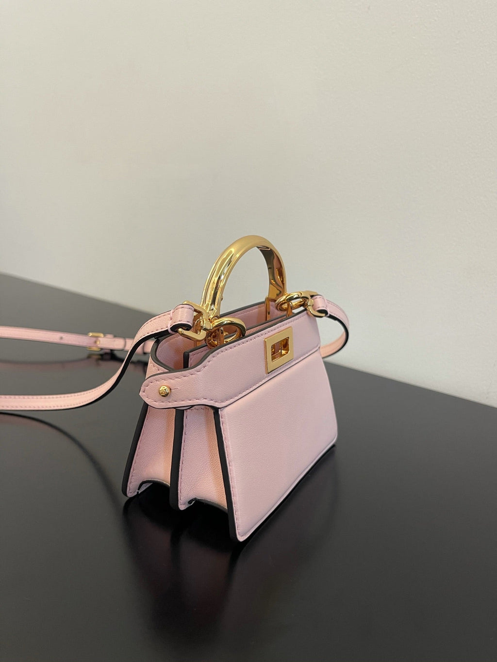 FI GlamI ISeeU Petite Light Pink Micro Bag For Woman 11cm/4.5in
