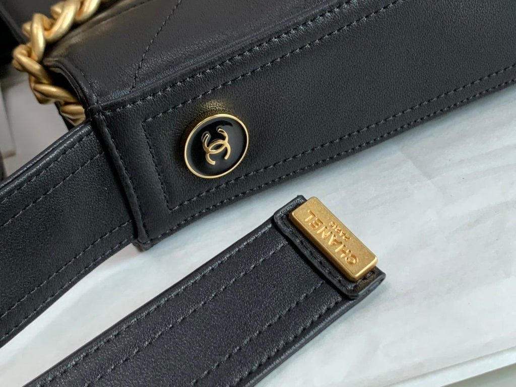 CHL Co-Co Shoulder Bag Black For Women 11.4in/29cm
