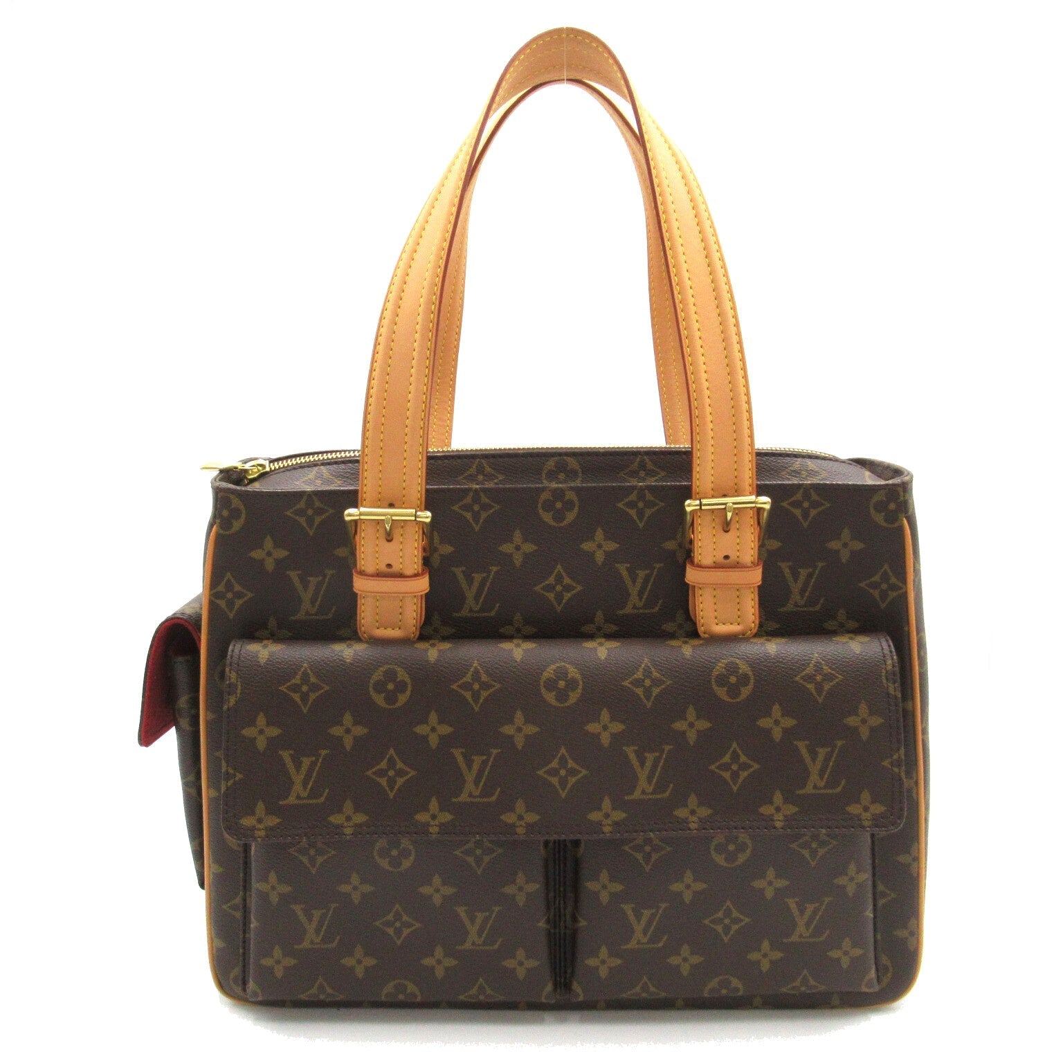 Louis Vuitton Louis Vuitton Multiple City Shoulder Bag PVC Coated Canvas Monogram  Brown M51162