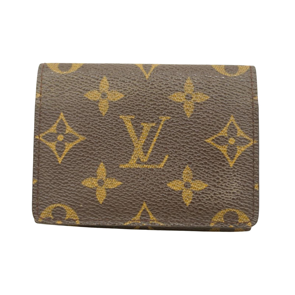 Louis Vuitton Enveloppe Carte De Visite  Canvas Wallet  ()