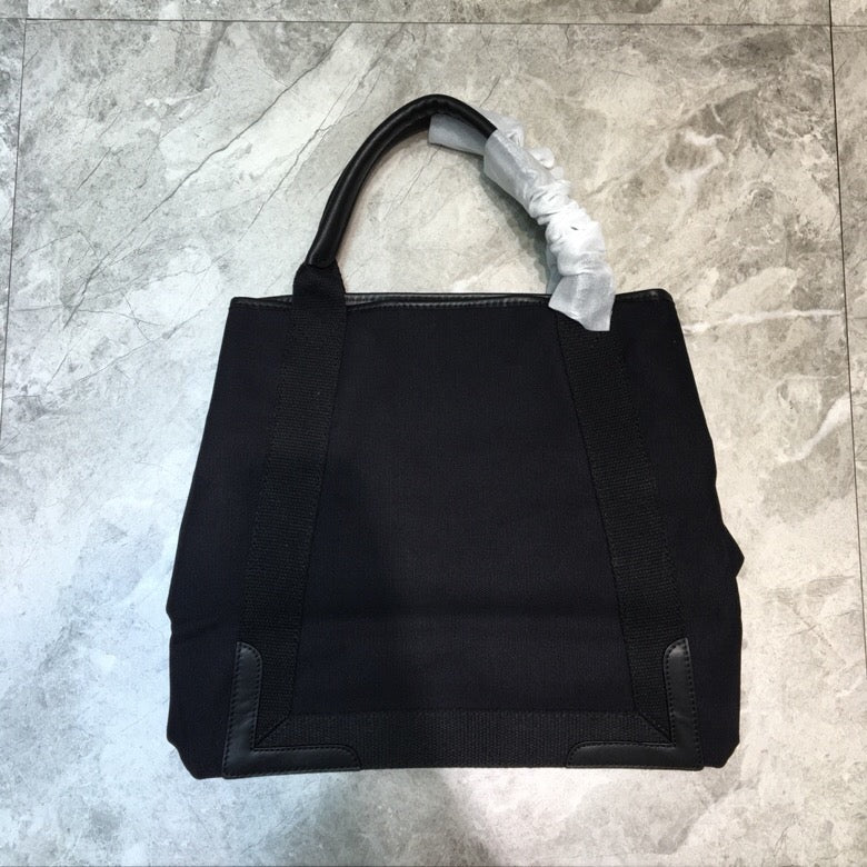 Balen Navy MeGLAMIum Cabas Tote Bag In Black, For Women,  Bags 14.1in/36cm