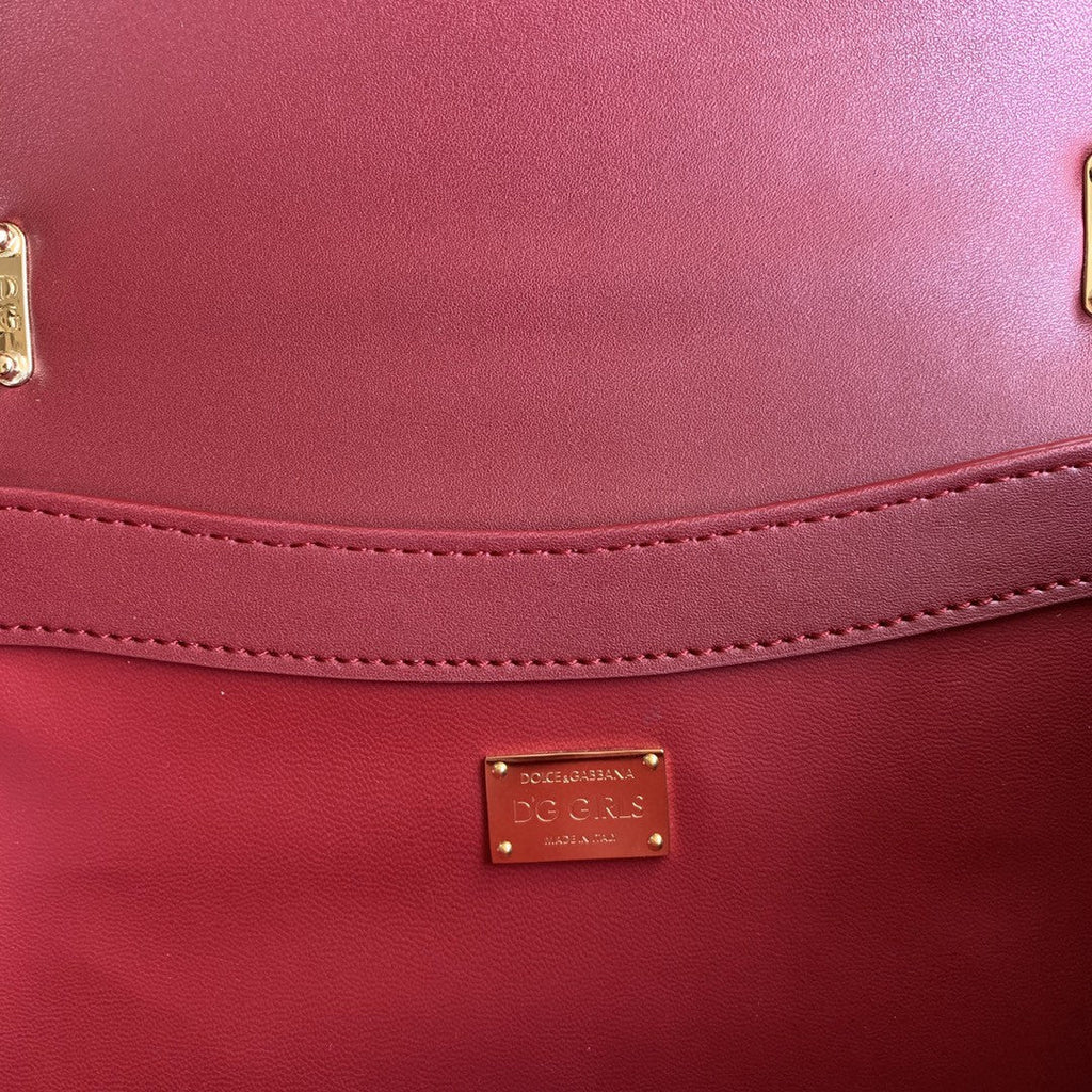 GLAMI GLAMI Girls CrossBody Bag Burgundy For Women 8.3in/21cm GLAMI