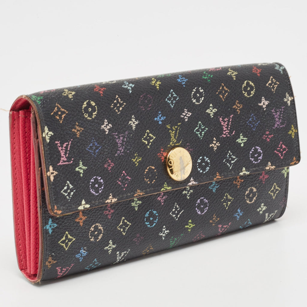 Louis Vuitton  Monogram Multicolore Canvas Sarah Wallet