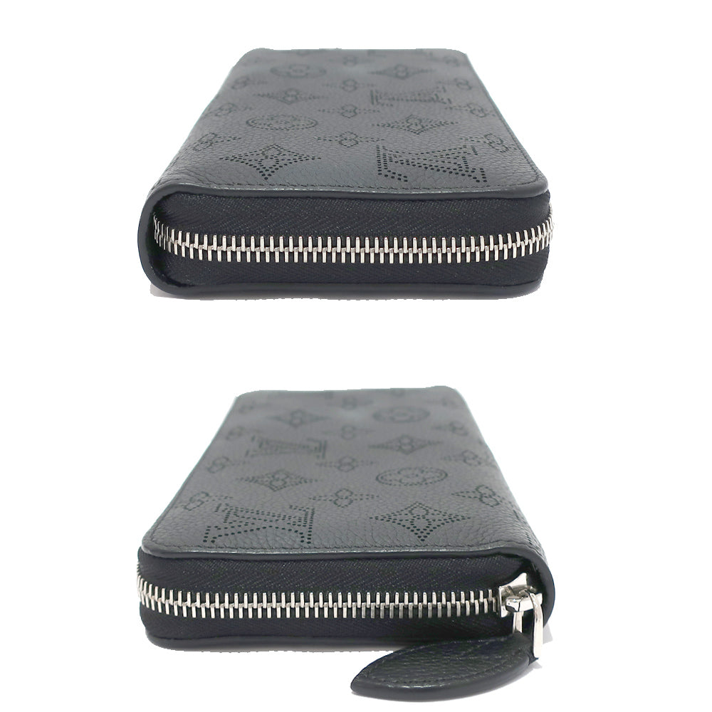 Louis Vuitton Zippie Wallet M61867 Black Silver Wallet Long Wallet  Women Box  Bag