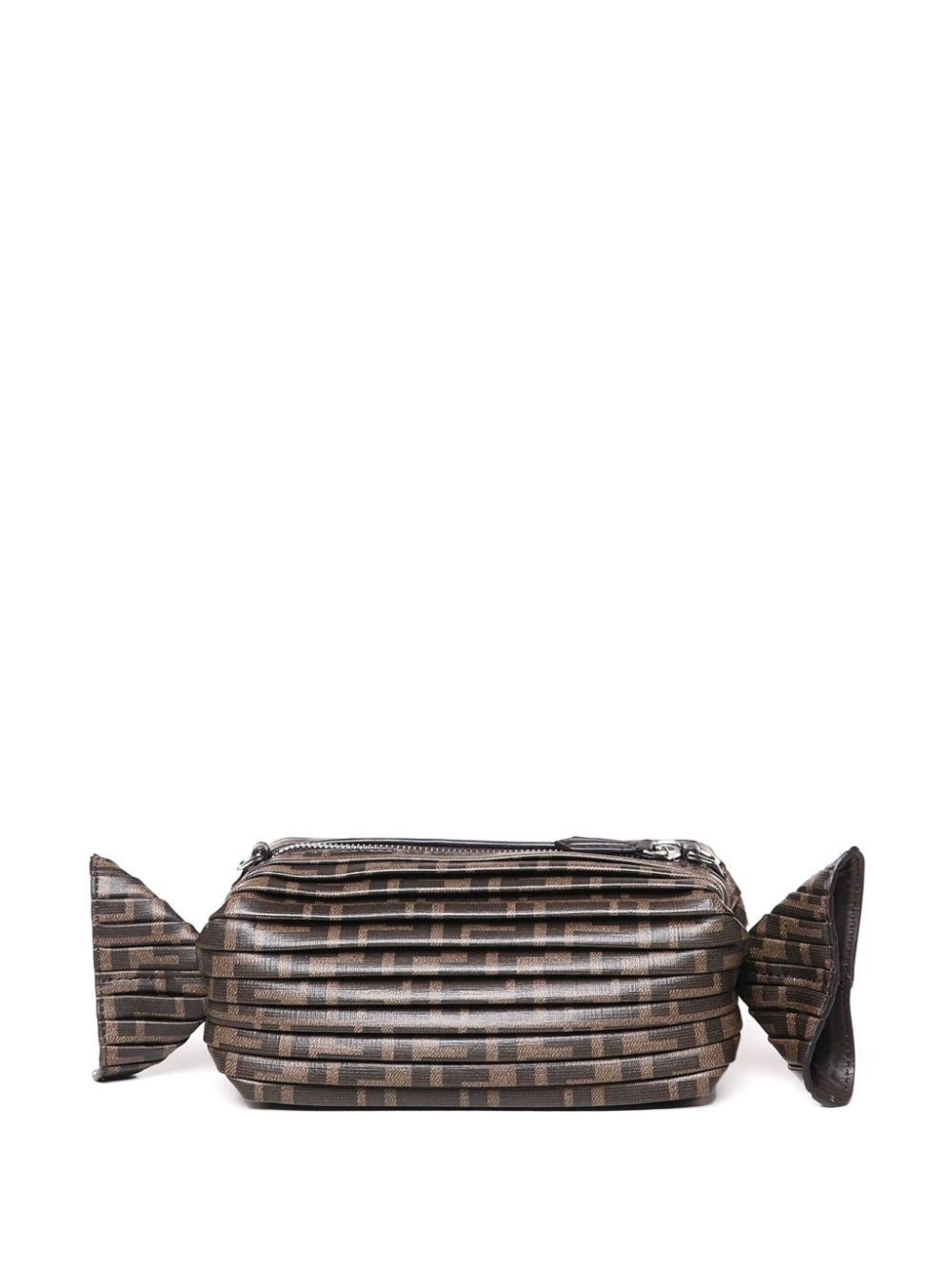 Fendi Men Ff Canvas Caramella Bag