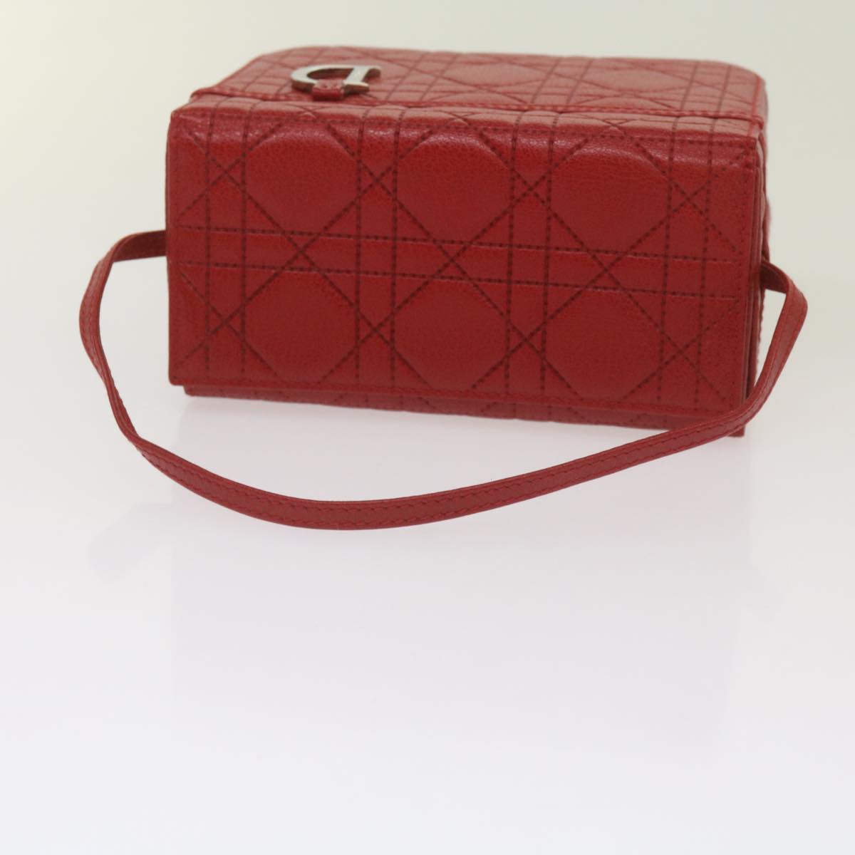 Dior Cannage Lady  Leather Clutch Bag ()