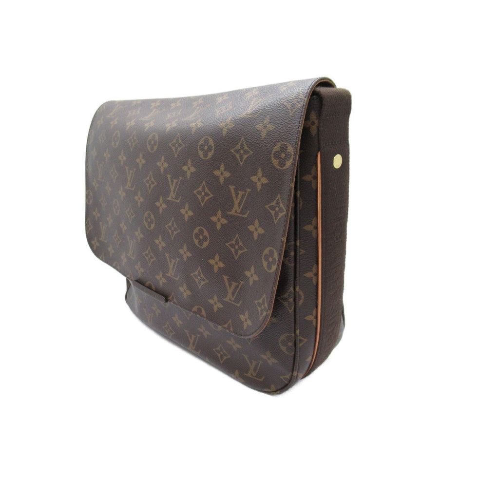 Louis Vuitton Messenger MM Bubble Shoulder Bag Messenger Bag PVC Coated Canvas Monogram Men Black M97038
