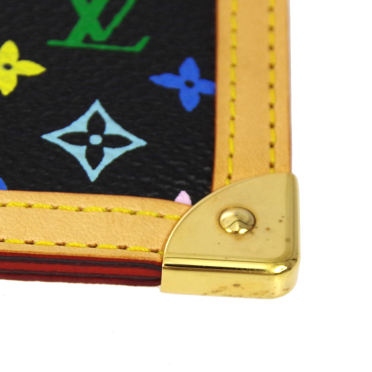 Louis Vuitton Multicolor Pochette Cles Coin Case Wallet M92654
