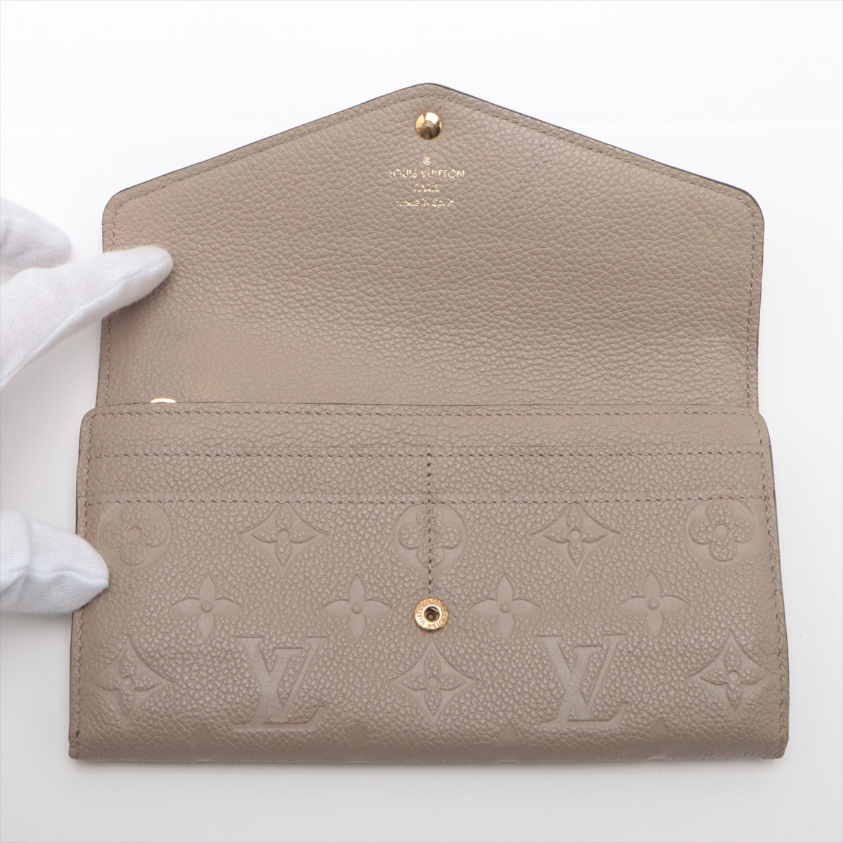 Louis Vuitton Amplant Portefoliosara M68708 Tourtree Long Wallet