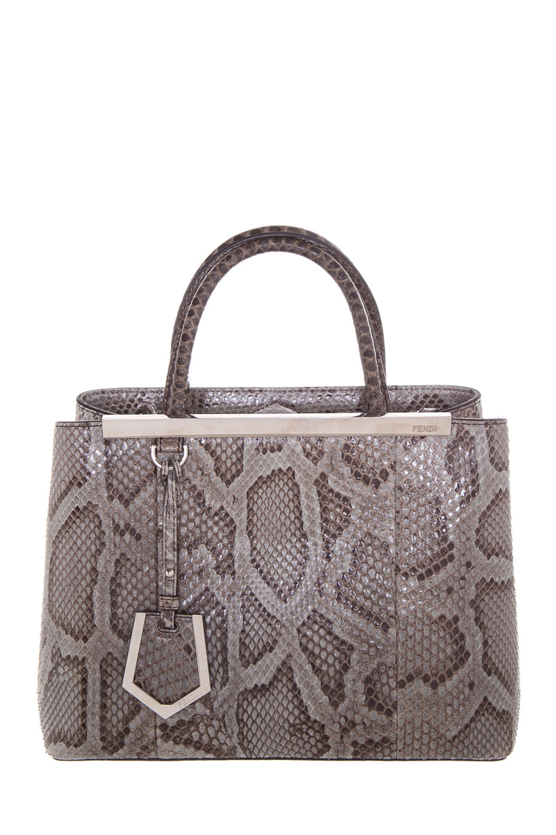 Fendi Exotic Skin 2Jours Handbag